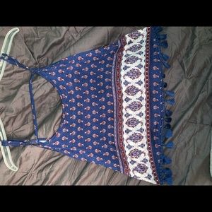 spaghetti strap shirt
